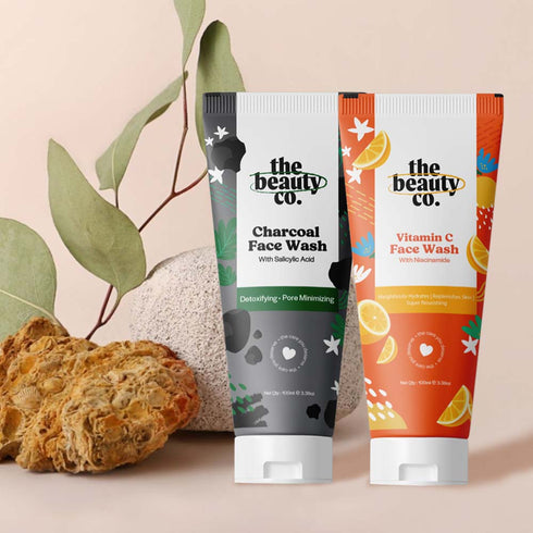 the beauty co Brightening and Detoxifying Essentials | 2 Facewashes and Detan Coffee Scrub